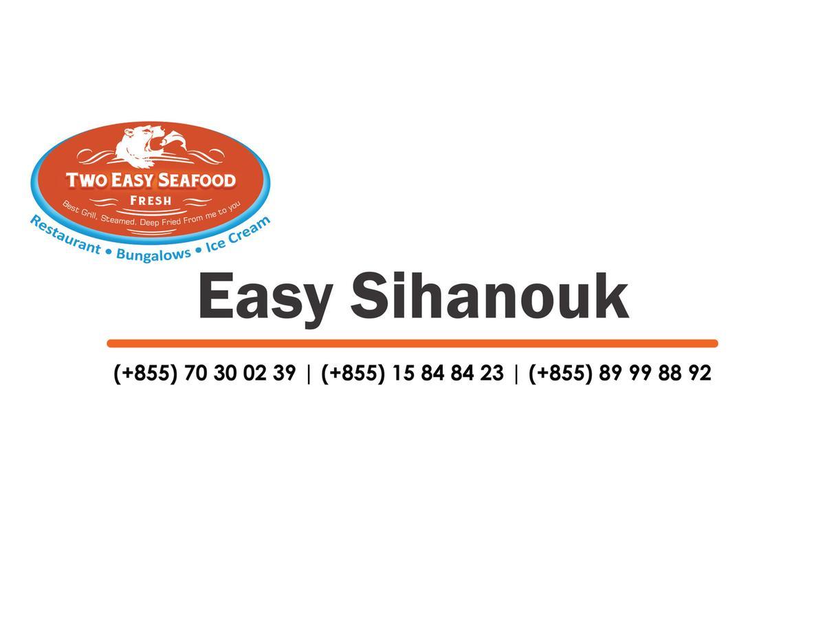 Two Easy Bungalow Hotel Sihanoukville Luaran gambar